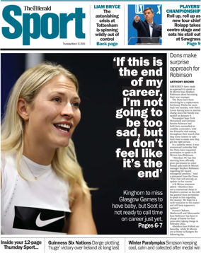 Cover of Herald Sport