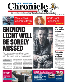 Cover of The Northampton Chronicle and Echo