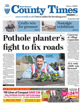 Cover of West Sussex County Times
