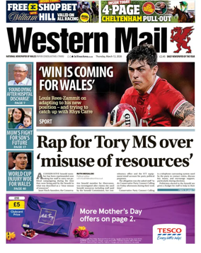 Cover of Western Mail
