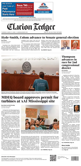 Cover of Clarion Ledger