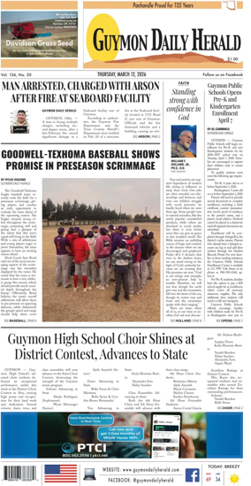 Cover of Guymon Daily Herald