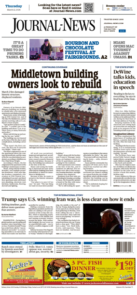 Cover of Hamilton Journal News