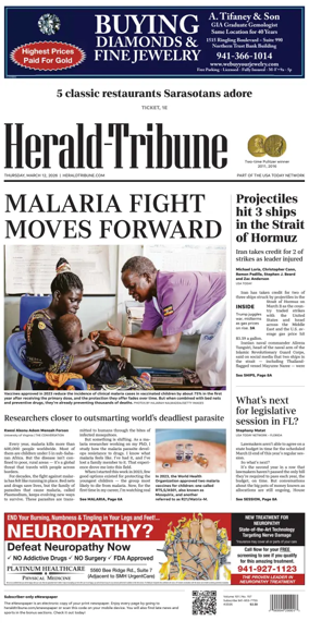 Cover of Herald-Tribune