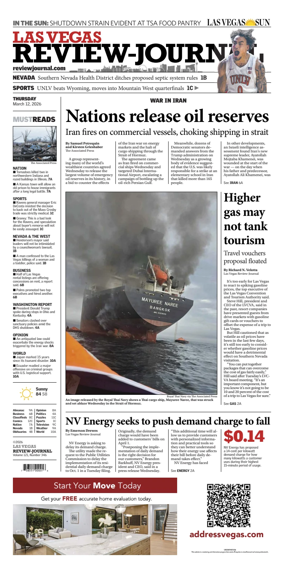 Cover of Las Vegas Review-Journal