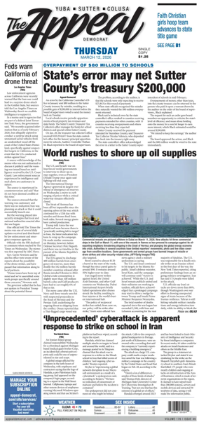 Cover of Marysville Appeal-Democrat