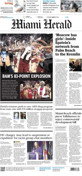 Cover of Miami Herald