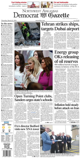 Cover of Northwest Arkansas Democrat-Gazette