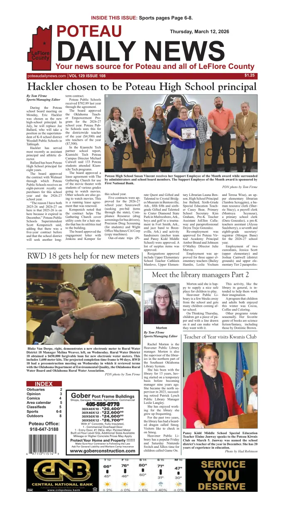 Cover of Poteau Daily News