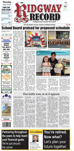 Cover of Ridgway Record