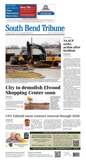 Cover of South Bend Tribune