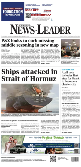 Cover of Springfield News-Leader