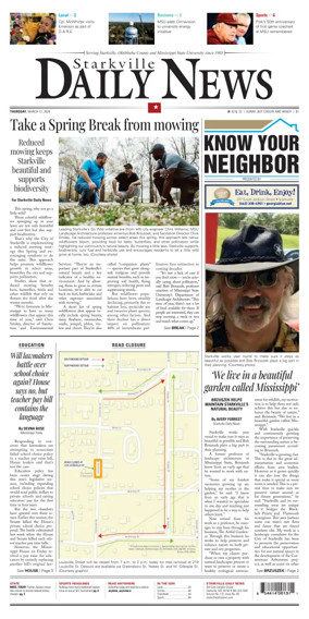 Cover of Starkville Daily News