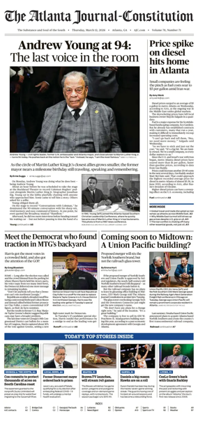 Cover of The Atlanta Journal-Constitution