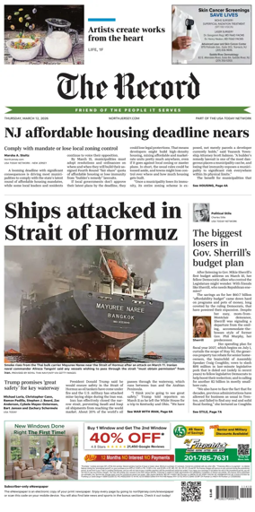 Cover of The Bergen Record