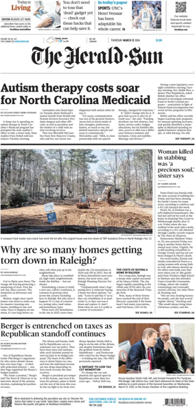 Cover of The Herald Sun