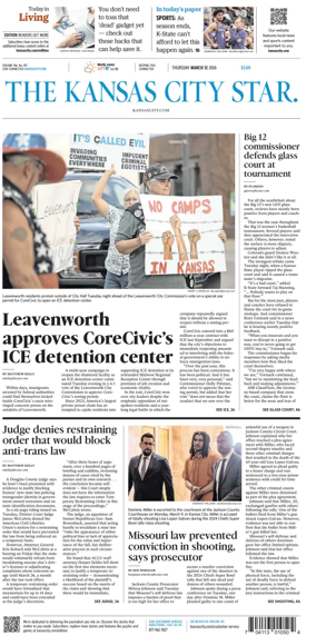 Cover of The Kansas City Star