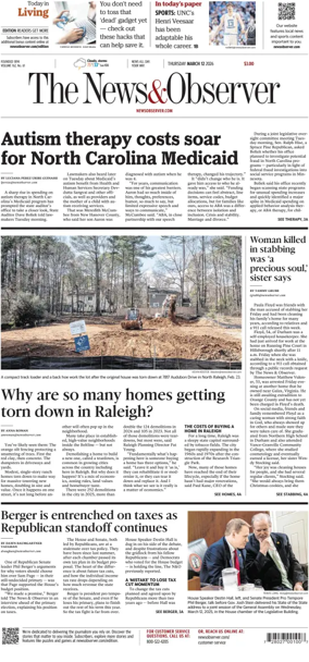 Cover of The News & Observer