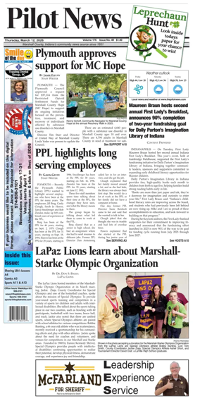 Cover of The Pilot News