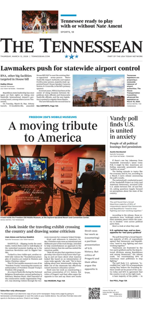 Cover of The Tennessean
