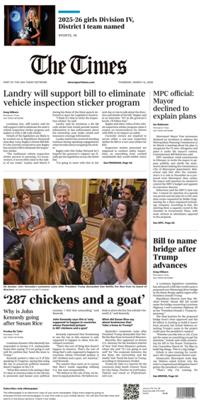 Cover of The Times (Shreveport)