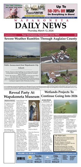 Cover of Wapakoneta Daily News