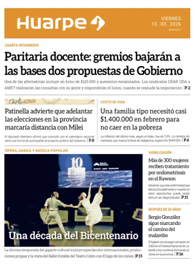 Cover of Diario Huarpe
