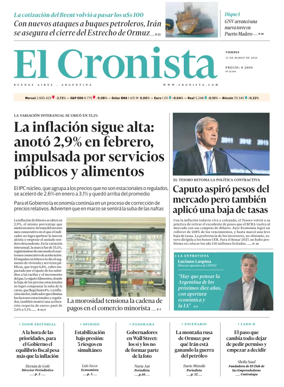 Cover of El Cronista