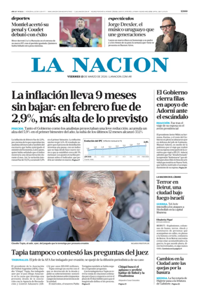 Cover of La Nacion