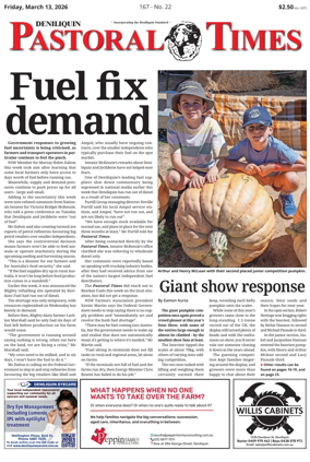 Cover of Deniliquin Pastoral Times