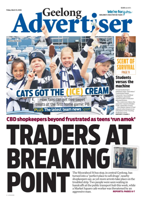 Cover of Geelong Advertiser