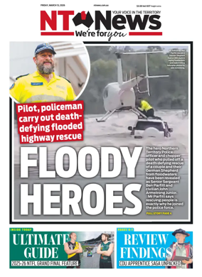 Cover of NT News