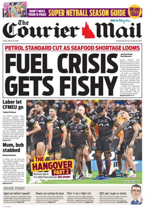 Cover of The Courier-Mail