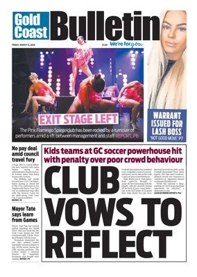 Cover of The Gold Coast Bulletin