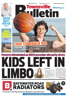 Cover of Townsville Bulletin