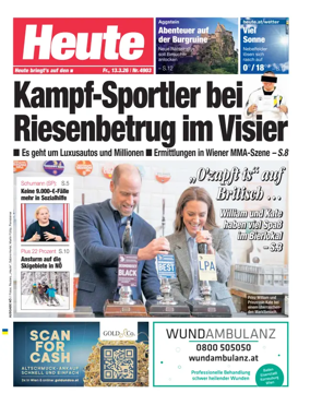 Cover of Heute - Niederosterreich Ausgabe