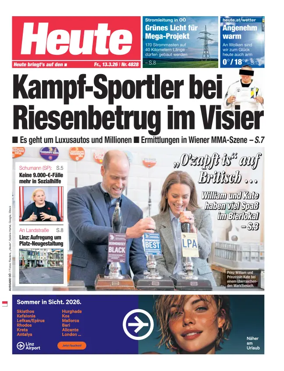 Cover of Heute - Oberosterreich Ausgabe