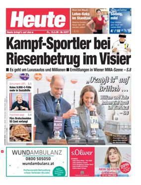 Cover of Heute - Wien Ausgabe
