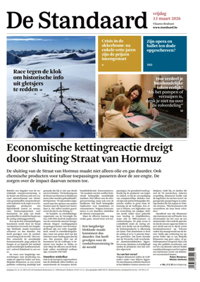 Cover of De Standaard