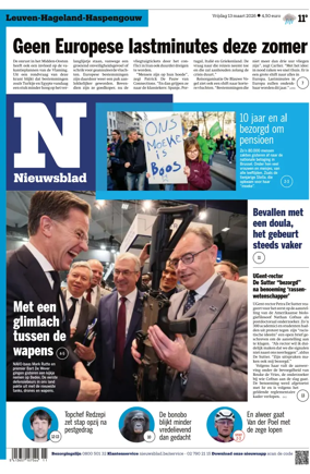 Cover of Het Nieuwsblad