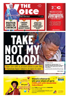 Cover of The Voice (Botswana)