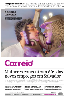 Cover of Correio da Bahia