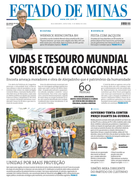 Cover of Estado de Minas (Brazil)