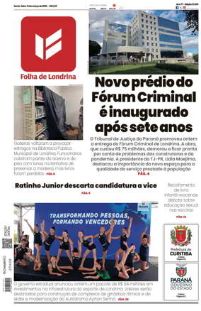 Cover of Folha de Londrina