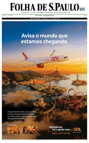 Cover of Folha de S.Paulo