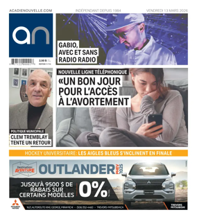 Cover of Acadie Nouvelle