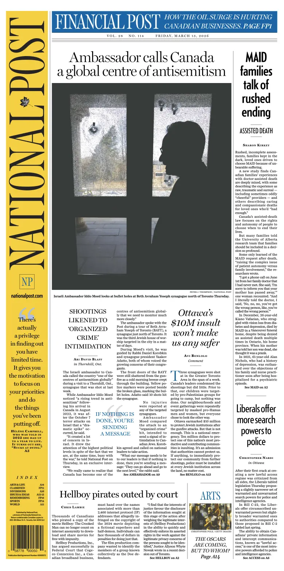 Cover of National Post - (Latest Edition)