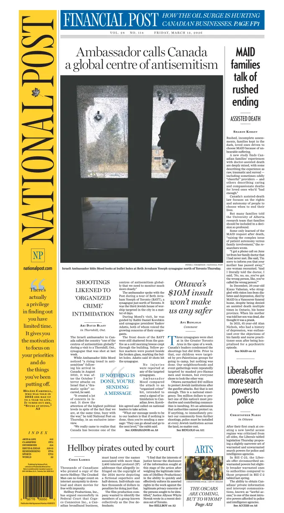 Cover of National Post - (National Edition)