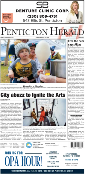 Cover of Penticton Herald