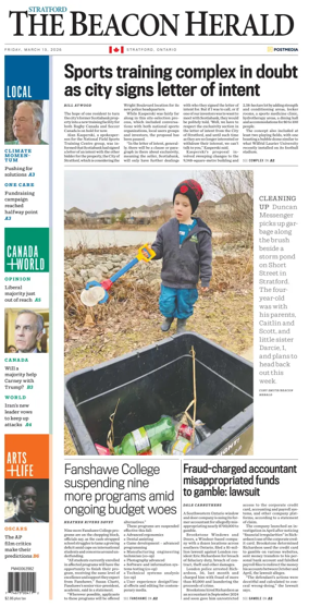 Cover of The Beacon Herald